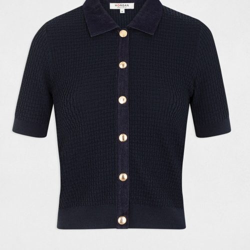 Vest marineblauw Mbianca