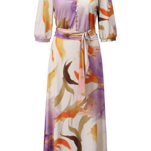 K-Design Maxi jurk met design A324-P954