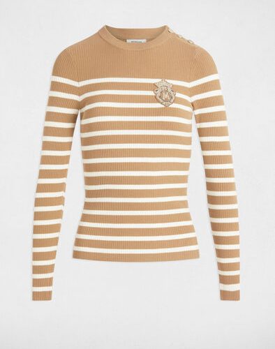 Trui streep camel Mray