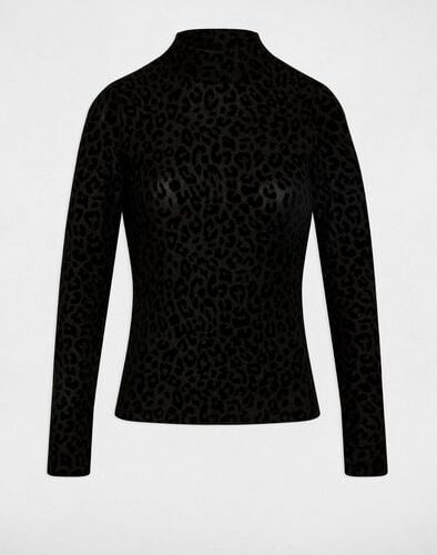 Top met luipaardprint zwart  Tweek