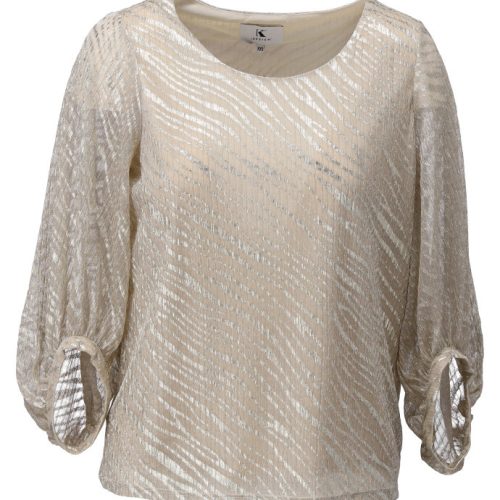 K-design Blouse met lurex C251  P080