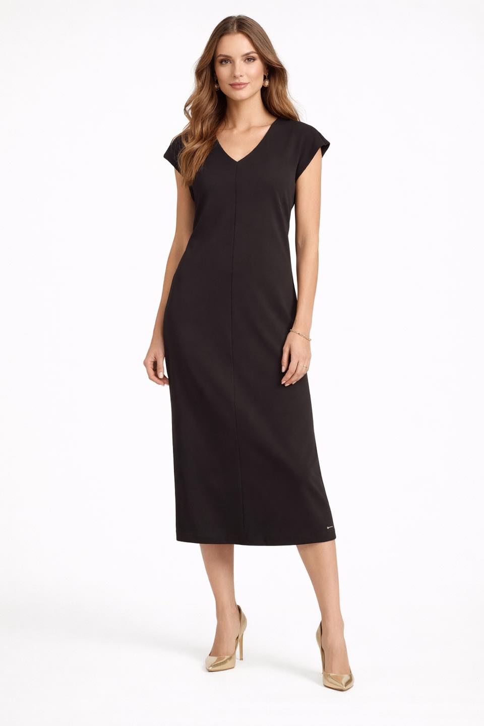 Doris Dress dark brown - Afbeelding 3