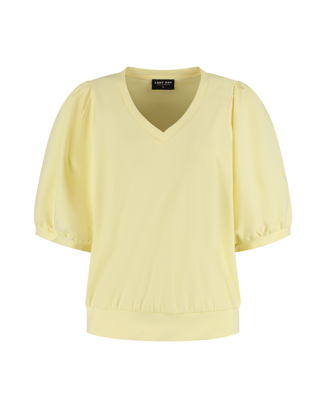 Amie-V butter yellow