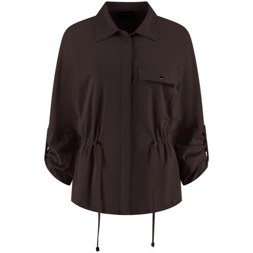 Norma travel jacket dark brown