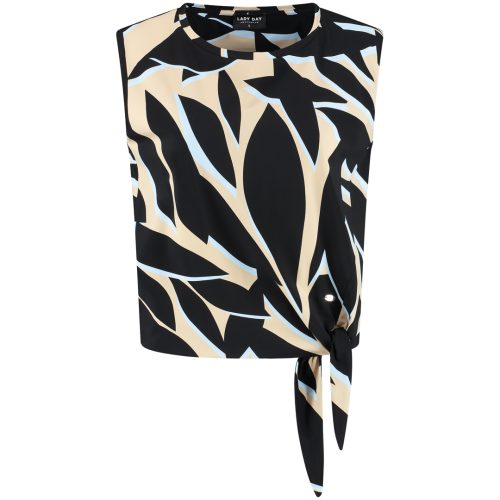 Vida traveltop leya print