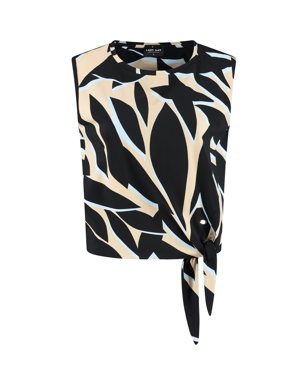 Vida traveltop leya print