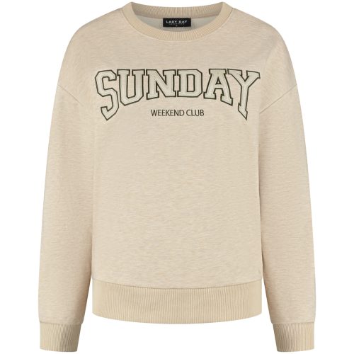 Sunday Melange Sweater vanilla melange