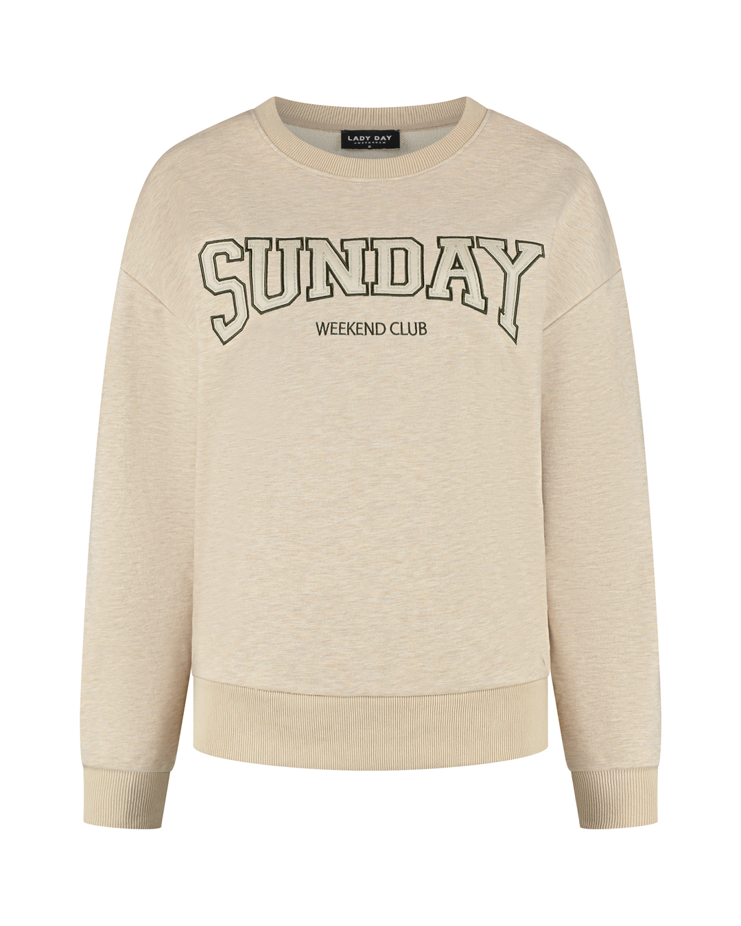 Sunday Melange Sweater vanilla melange
