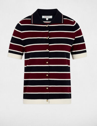Polo trui Mny bordeauxrood