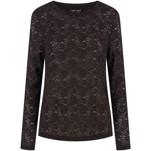 Top Joss Paisley dark brown