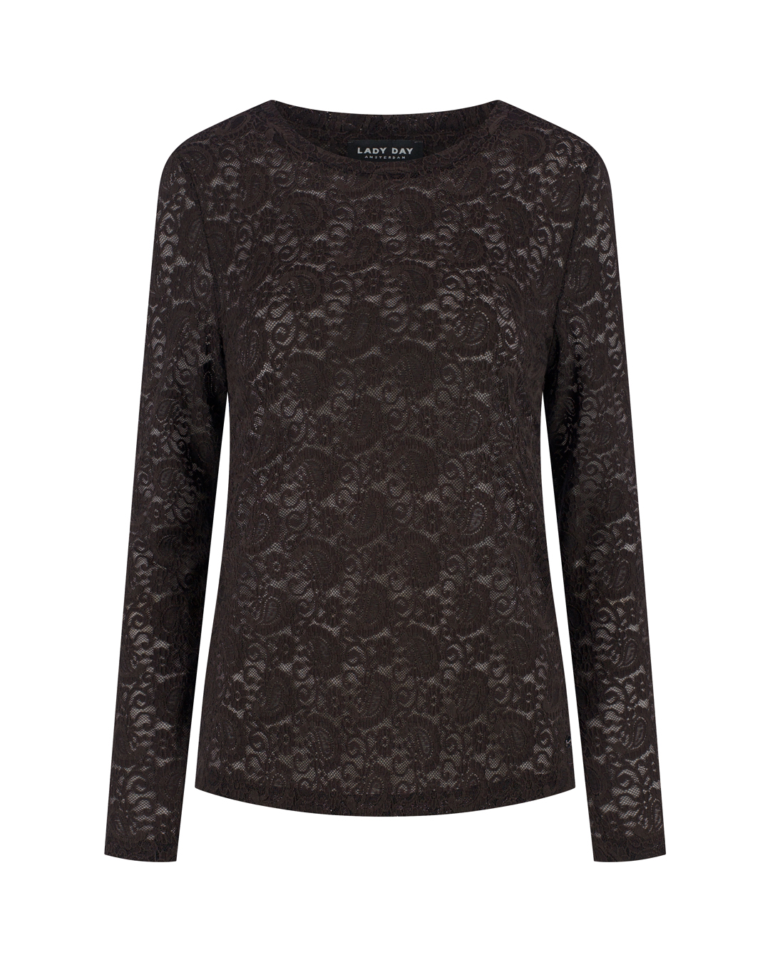 Top Joss Paisley dark brown