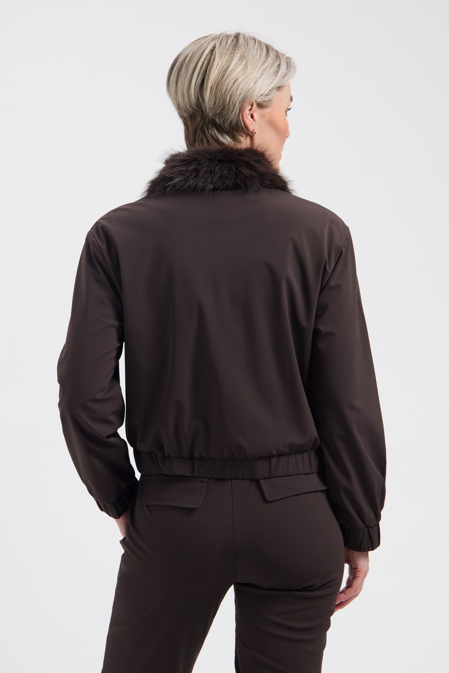 Georgia Jacket dark brown - Afbeelding 4