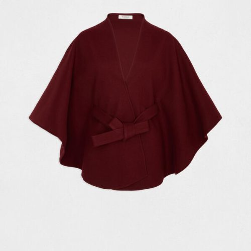 Poncho Bordeauxrood  5Belt